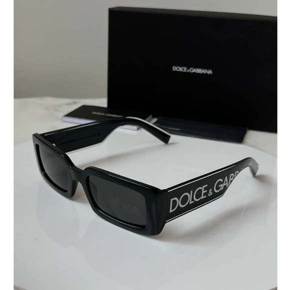 NEW Dolce Gabbana DG6187 Slim Black Sunglasses main image 8